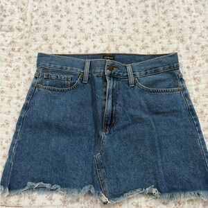 Just Black Blue Denim Shorts